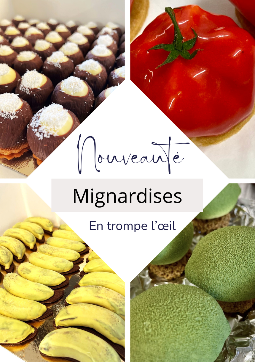 Mignardises en trompe l'œil